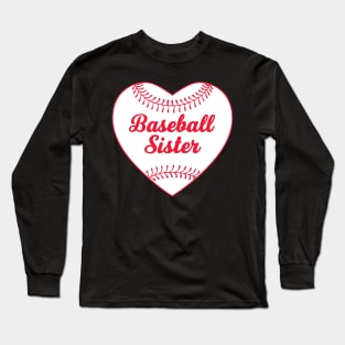 Baseball Sister Long Sleeve T-Shirt